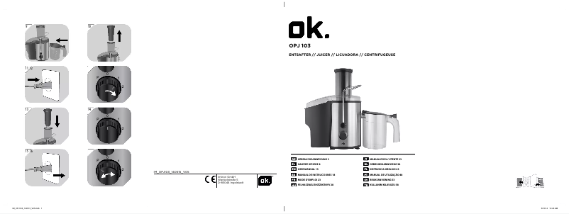 Página 1 del manual Manual de usuario OK OPJ 103