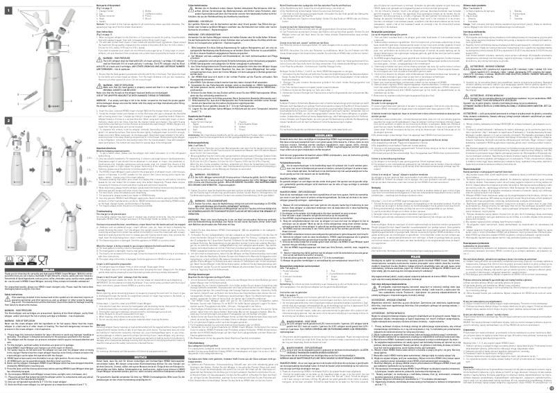 Imagen de la primera página del manual del dispositivo Kitchen Line 588420