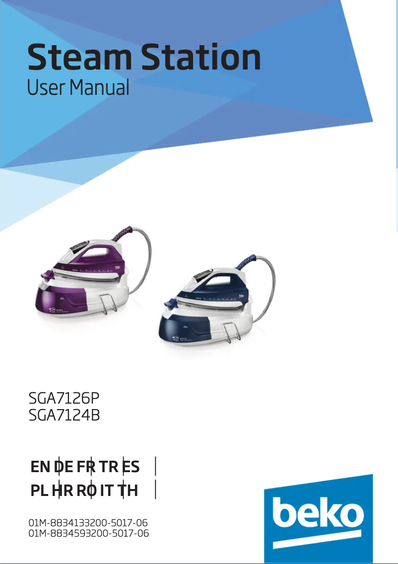 Página 1 del manual Manual de usuario Beko SGA 7126P