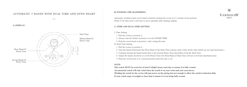 Imagen de la primera página del manual del dispositivo Beaufort ES-8047-02