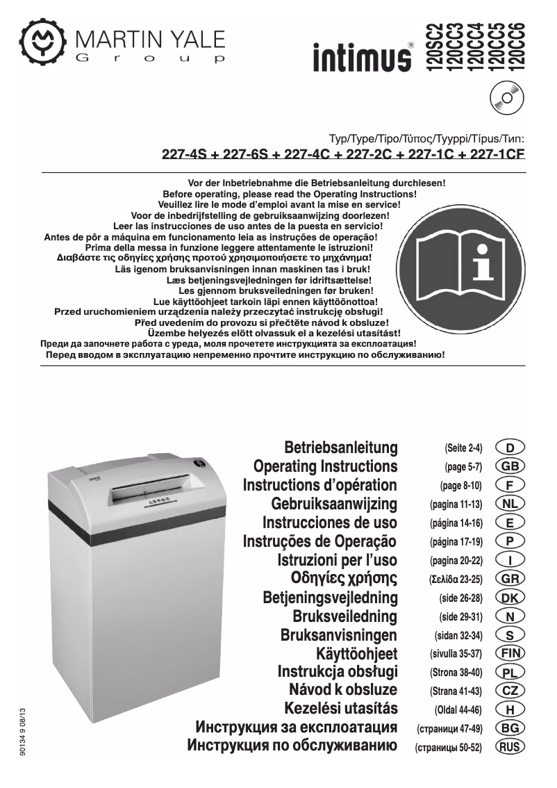 Imagen de la primera página del manual del dispositivo 120 CC4