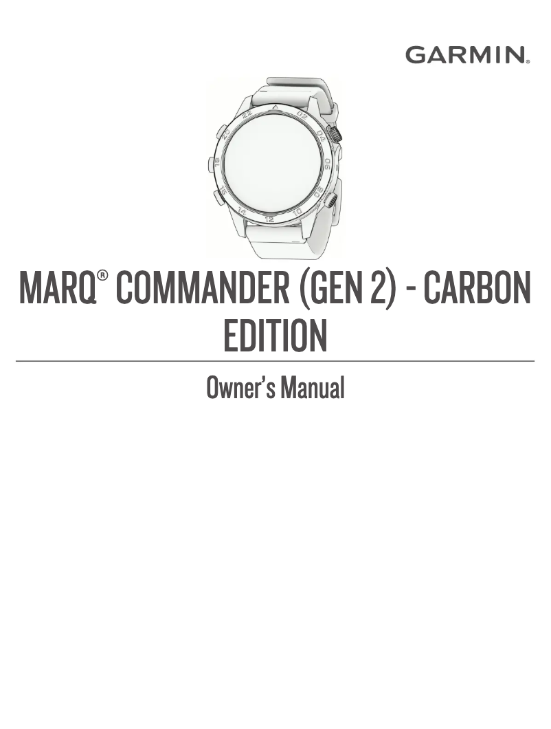 Página 1 del manual Manual de usuario Garmin Marq Commander (Gen 2)