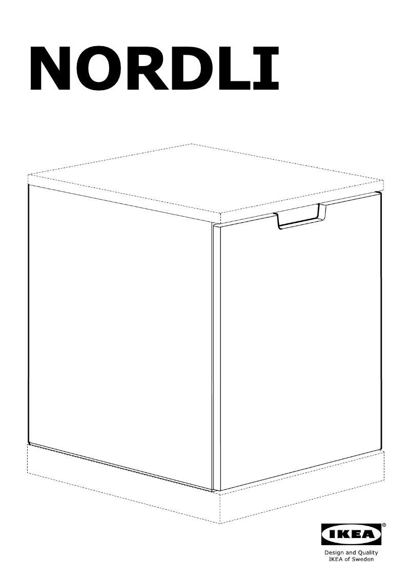 Imagen de la primera página del manual del dispositivo NORDLI 404.019.01