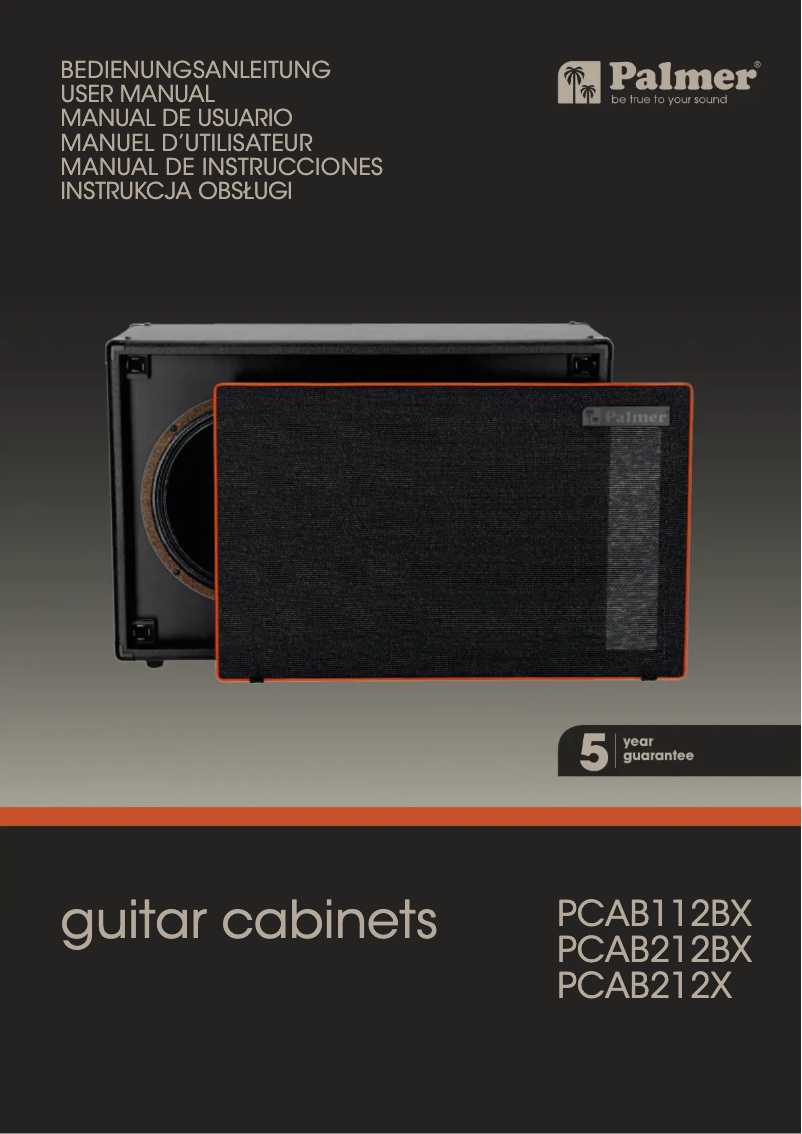 Imagen de la primera página del manual del dispositivo CAB 112 BX