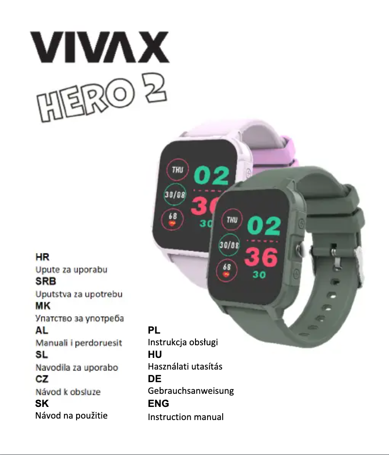 Página nº 1 - Manual de usuario Vivax Hero 2