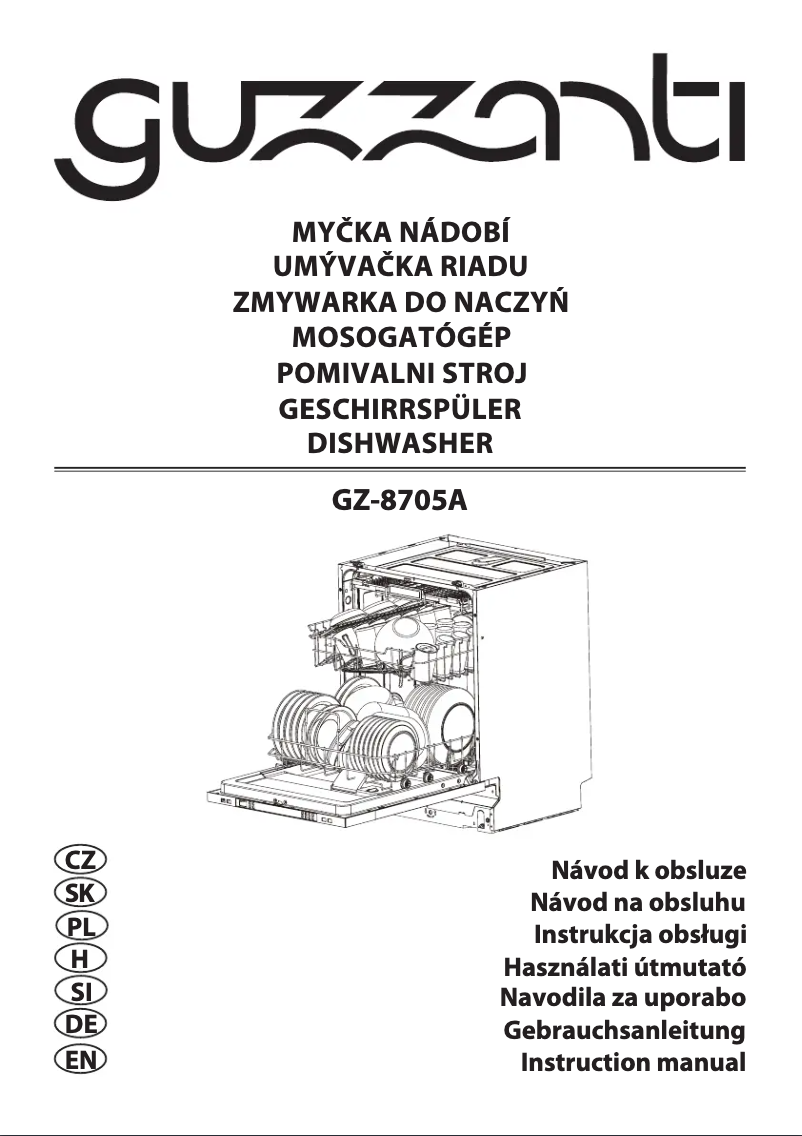 Página 1 del manual Manual de usuario Guzzanti GZ 8705A