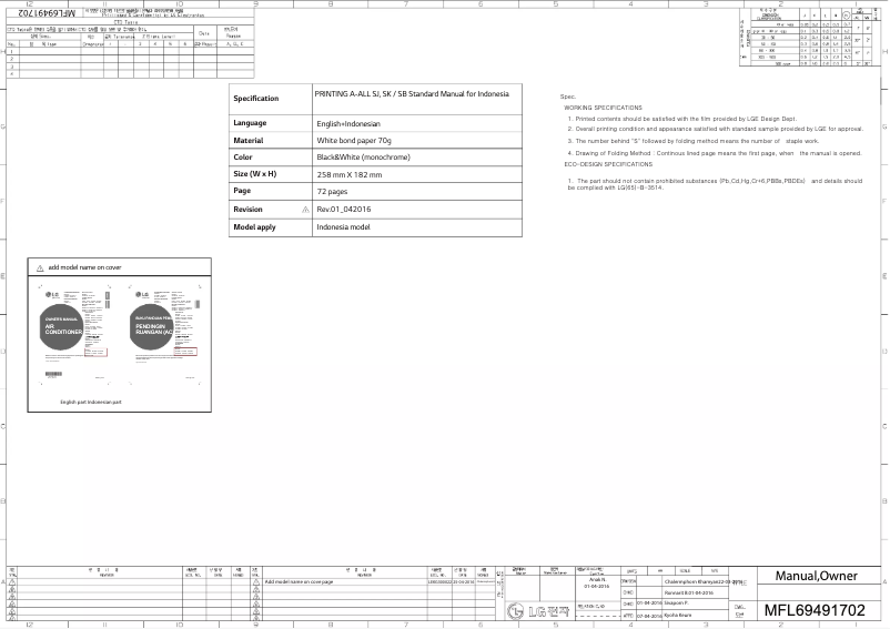 Página 1 del manual Manual de usuario LG D10LMV