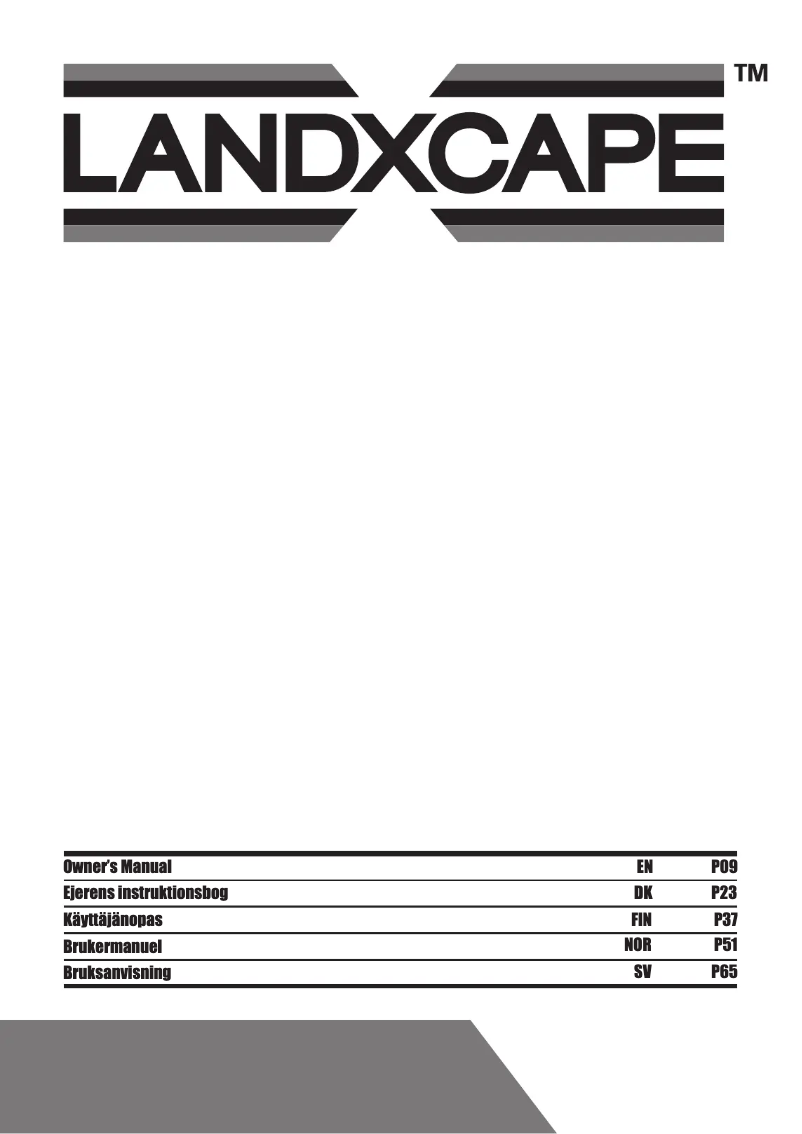 Página nº 1 - Manual de usuario Worx Landxcape