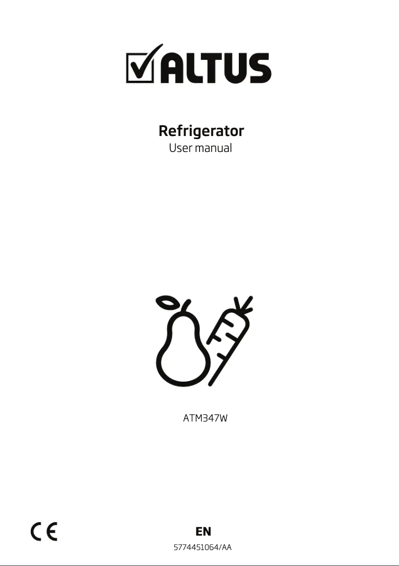 Imagen de la primera página del manual del dispositivo ATM347W