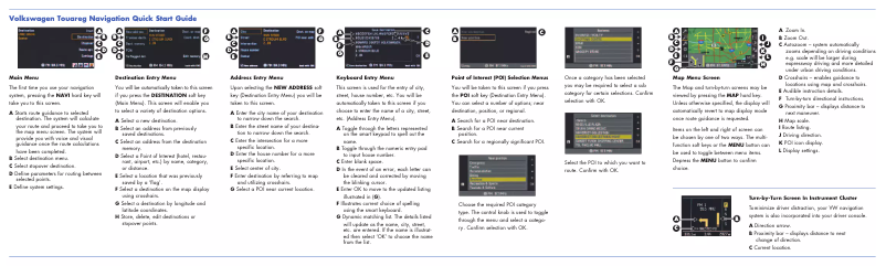 Página 1 del manual Manual de usuario Volkswagen Touareg Navigation