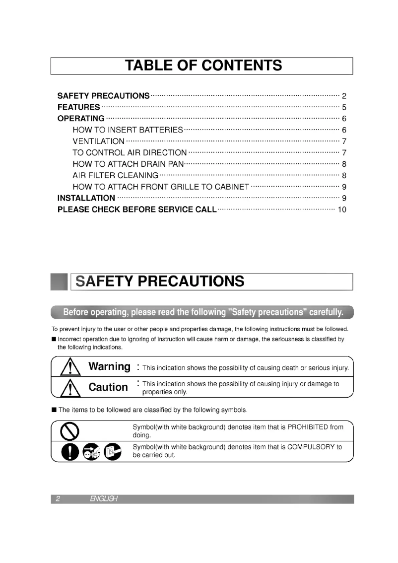 Página nº 1 - Manual de usuario LG LWM1860QCL