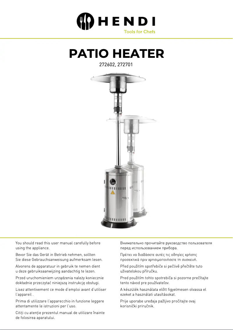 Imagen de la primera página del manual del dispositivo 272602