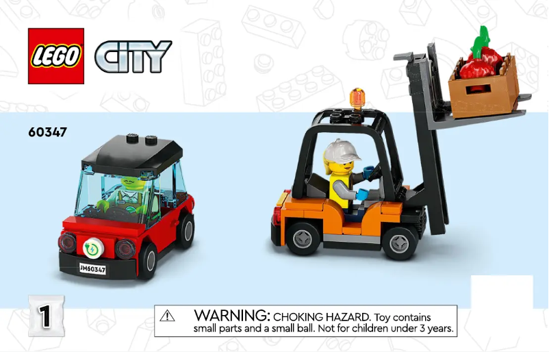 Página 1 del manual Manual de usuario Lego City 60347