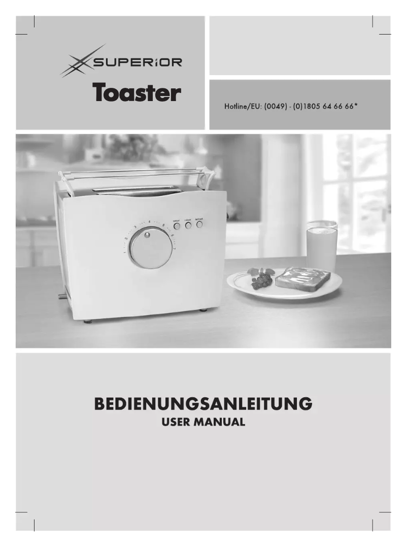 Página 1 del manual Manual de usuario Superior T-322