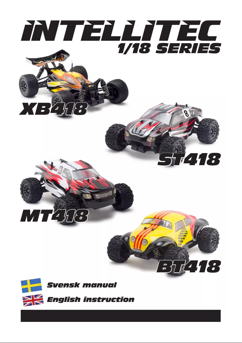 Imagen de la primera página del manual del dispositivo ST418