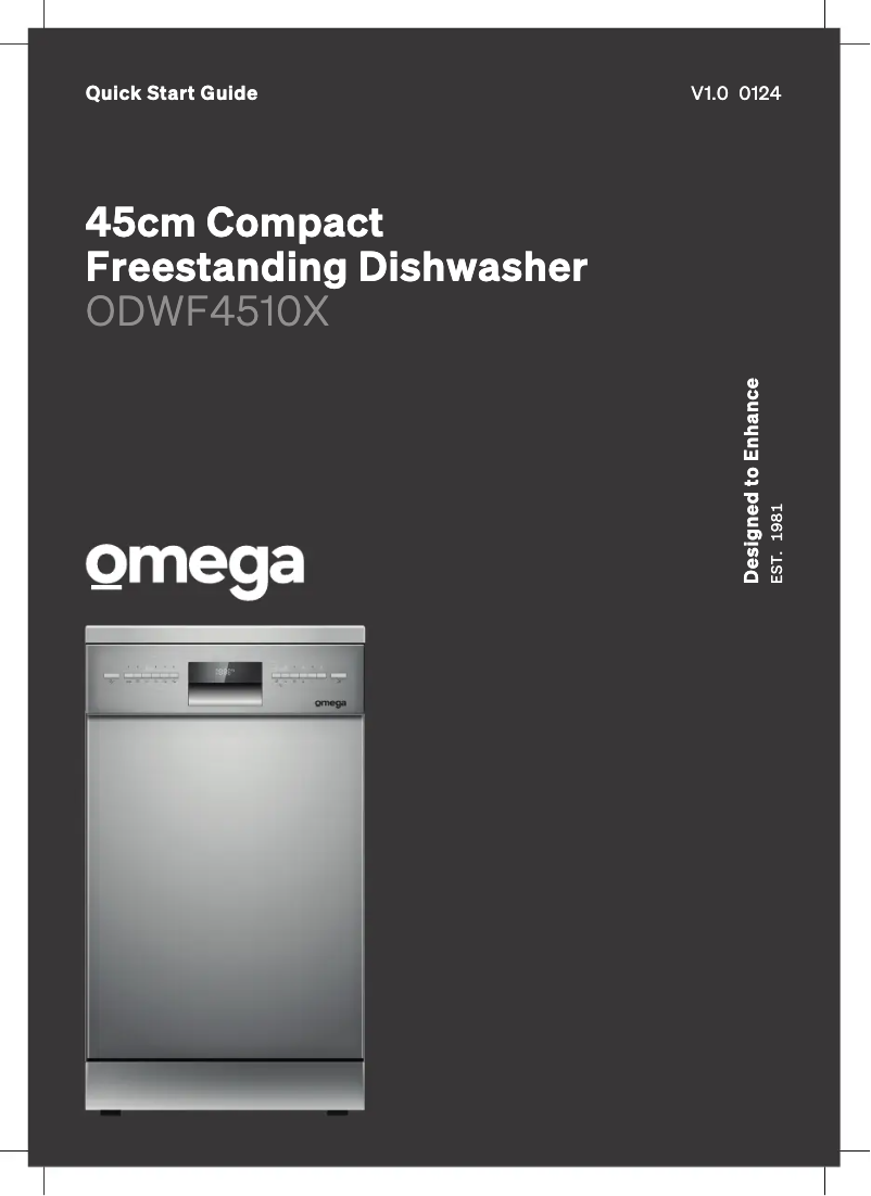 Imagen de la primera página del manual del dispositivo ODWF4510X