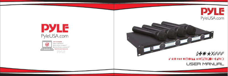 Página nº 1 - Manual de usuario Pyle PDWM5000