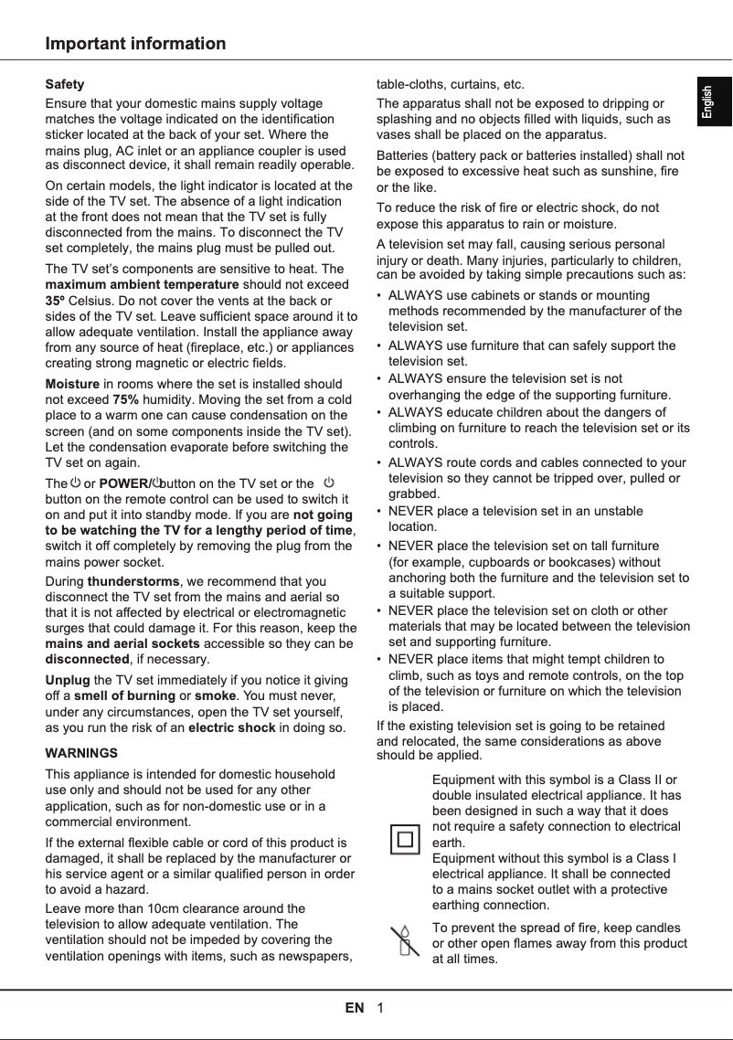 Página 1 del manual Manual de usuario TCL 85C735K