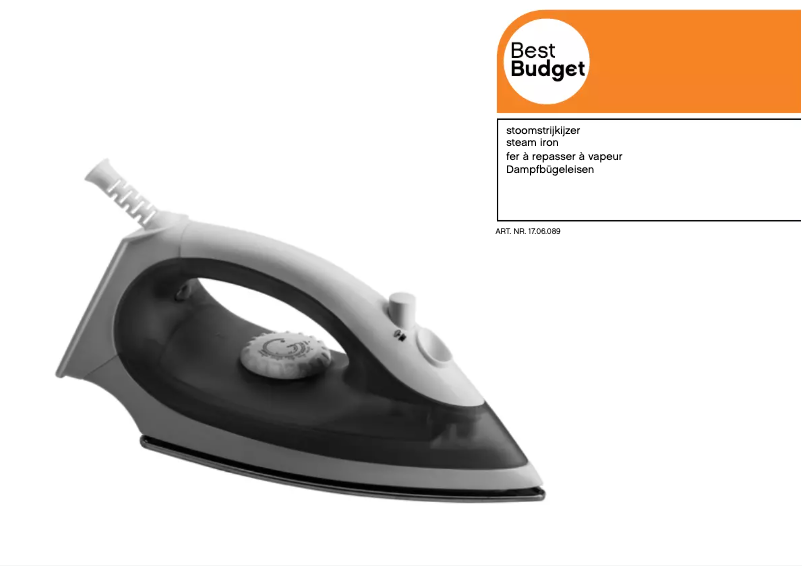 Página 1 del manual Manual de usuario Best Budget 17.06.089