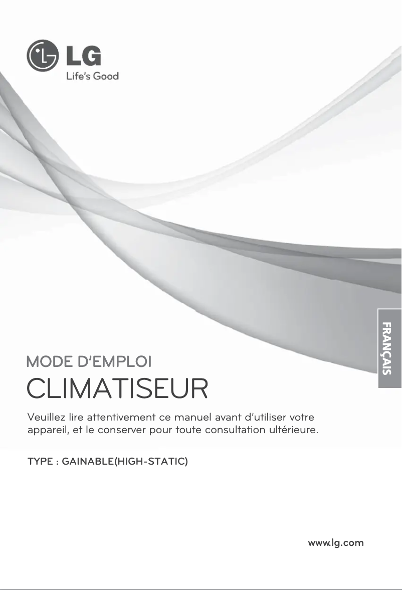 Página 1 del manual Manual de usuario LG ARNU36GBGA2