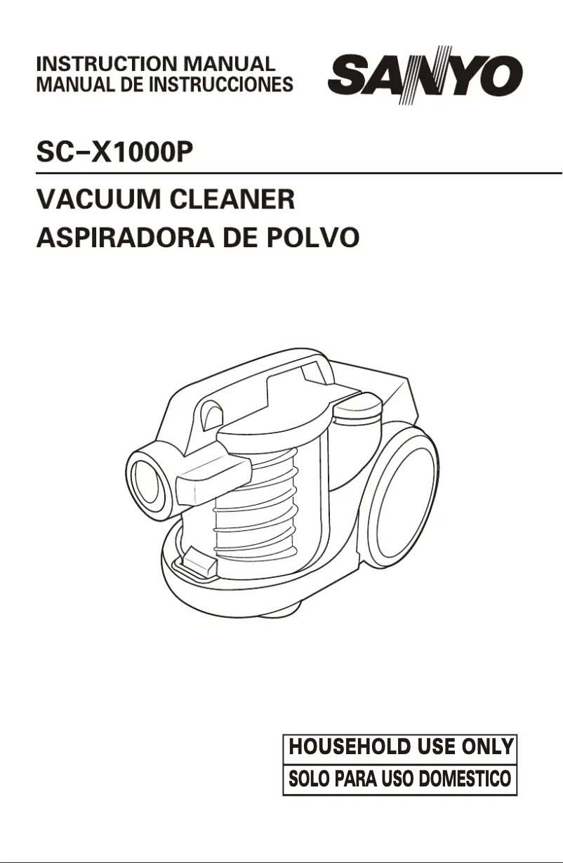 Página 1 del manual Manual de usuario Sanyo SC-X1000P