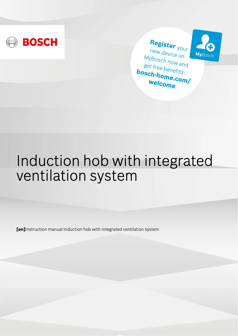 Página 1 del manual Manual de uso y mantenimiento Bosch PVS801F21E