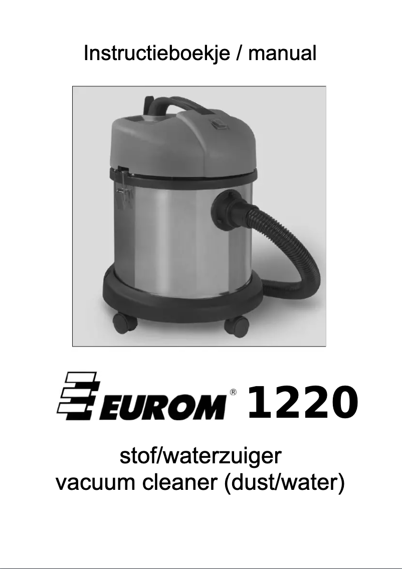 Imagen de la primera página del manual del dispositivo 1220