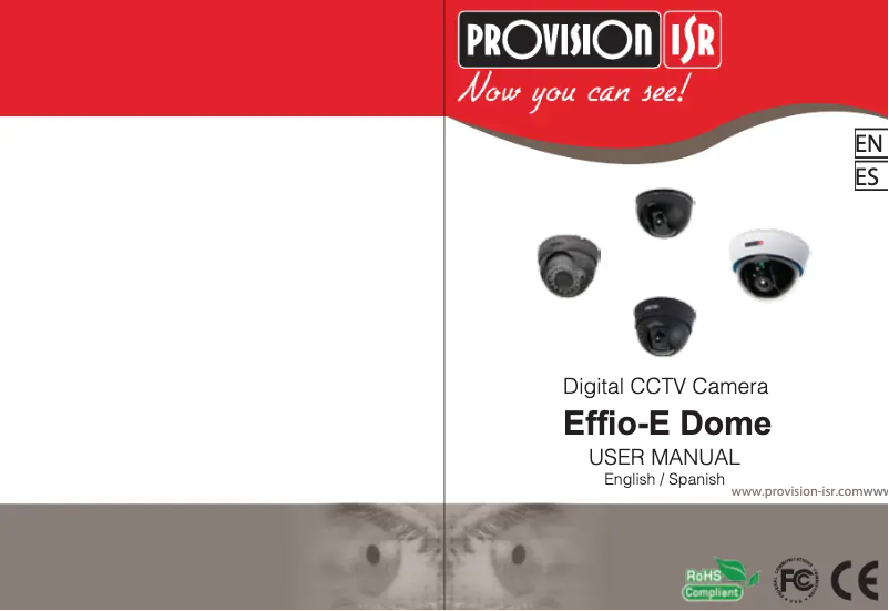 Página nº 1 - Manual de usuario Provision-ISR DA-372CSVF