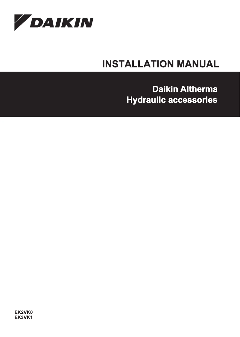 Imagen de la primera página del manual del dispositivo EK3VK1