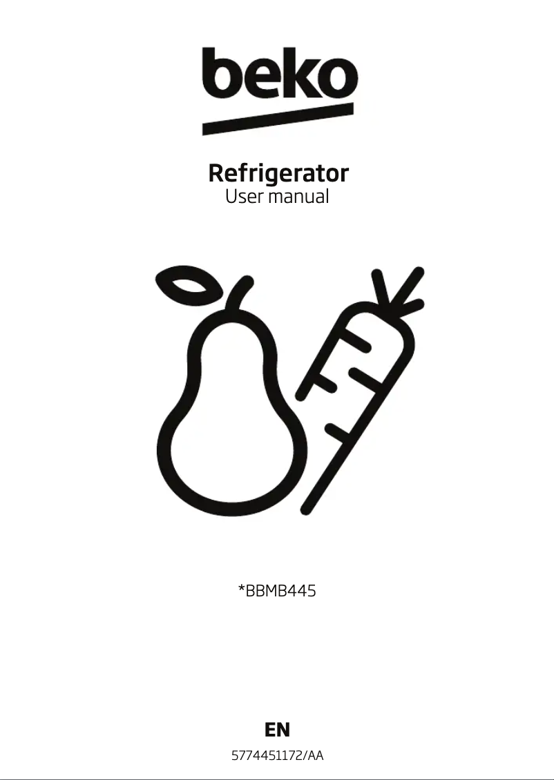 Imagen de la primera página del manual del dispositivo BBMB445PX