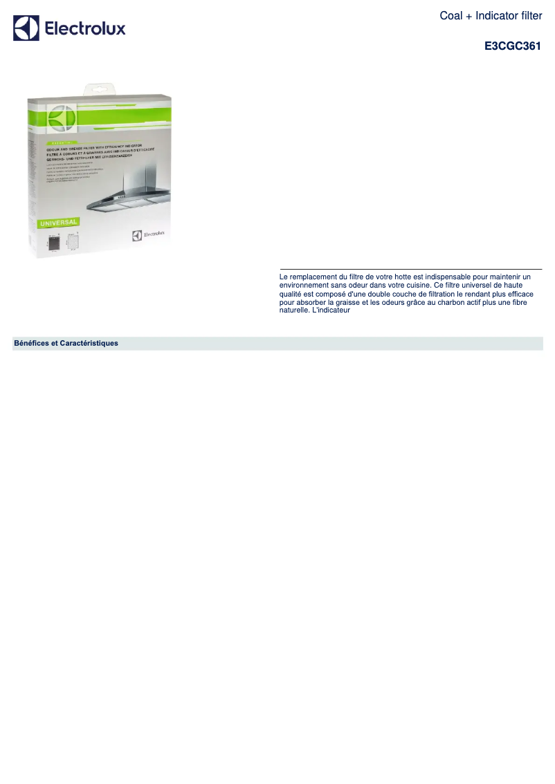 Imagen de la primera página del manual del dispositivo E3CGC361