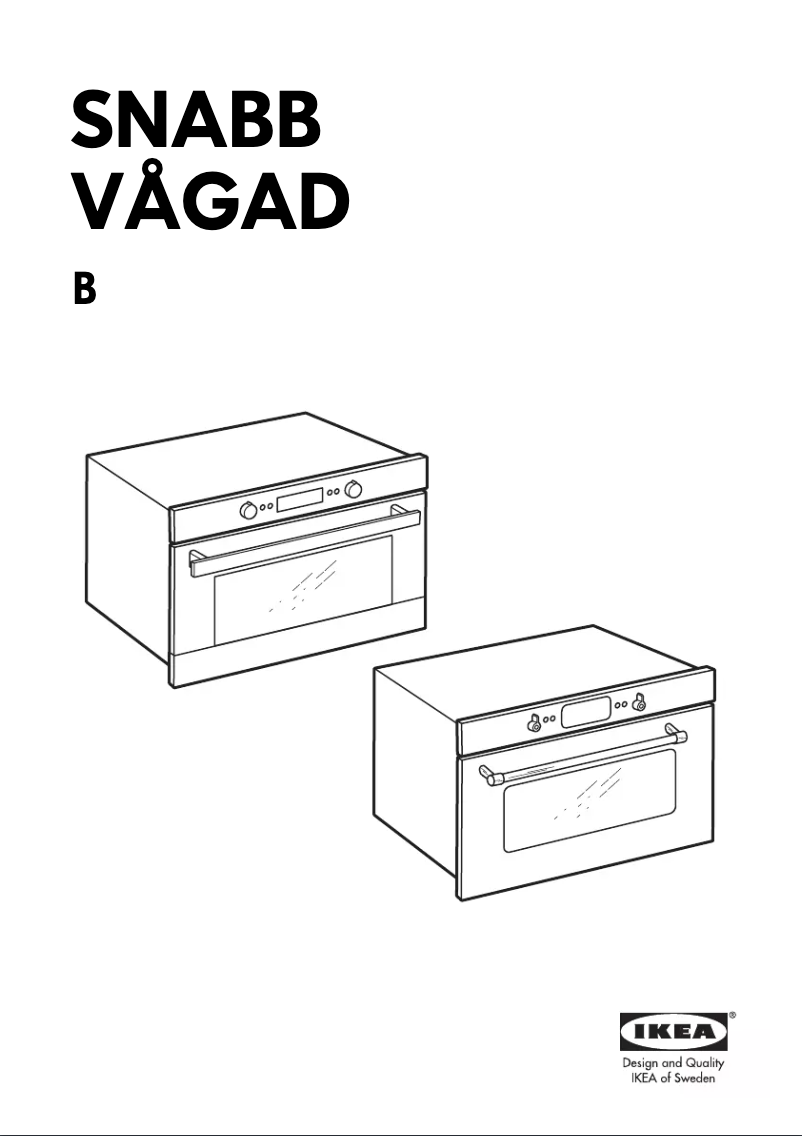 Imagen de la primera página del manual del dispositivo SNABB