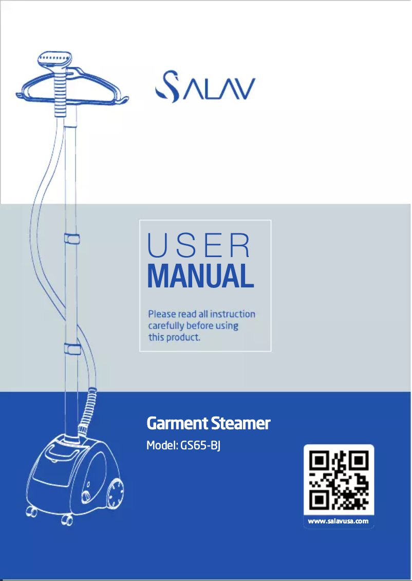 Imagen de la primera página del manual del dispositivo GS68-BJ