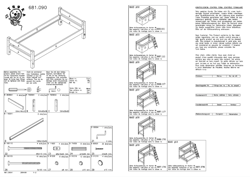 Imagen de la primera página del manual del dispositivo Maxi 02