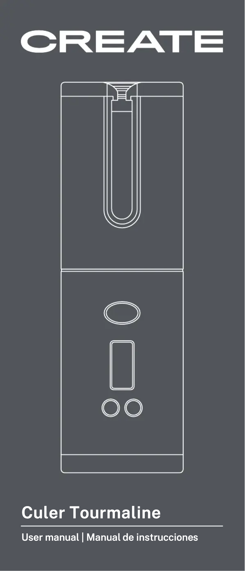 Página 1 del manual Manual de usuario Create Culer Tourmaline