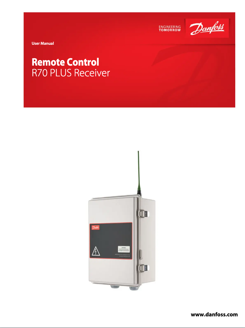 Página 1 del manual Manual de usuario Danfoss R06