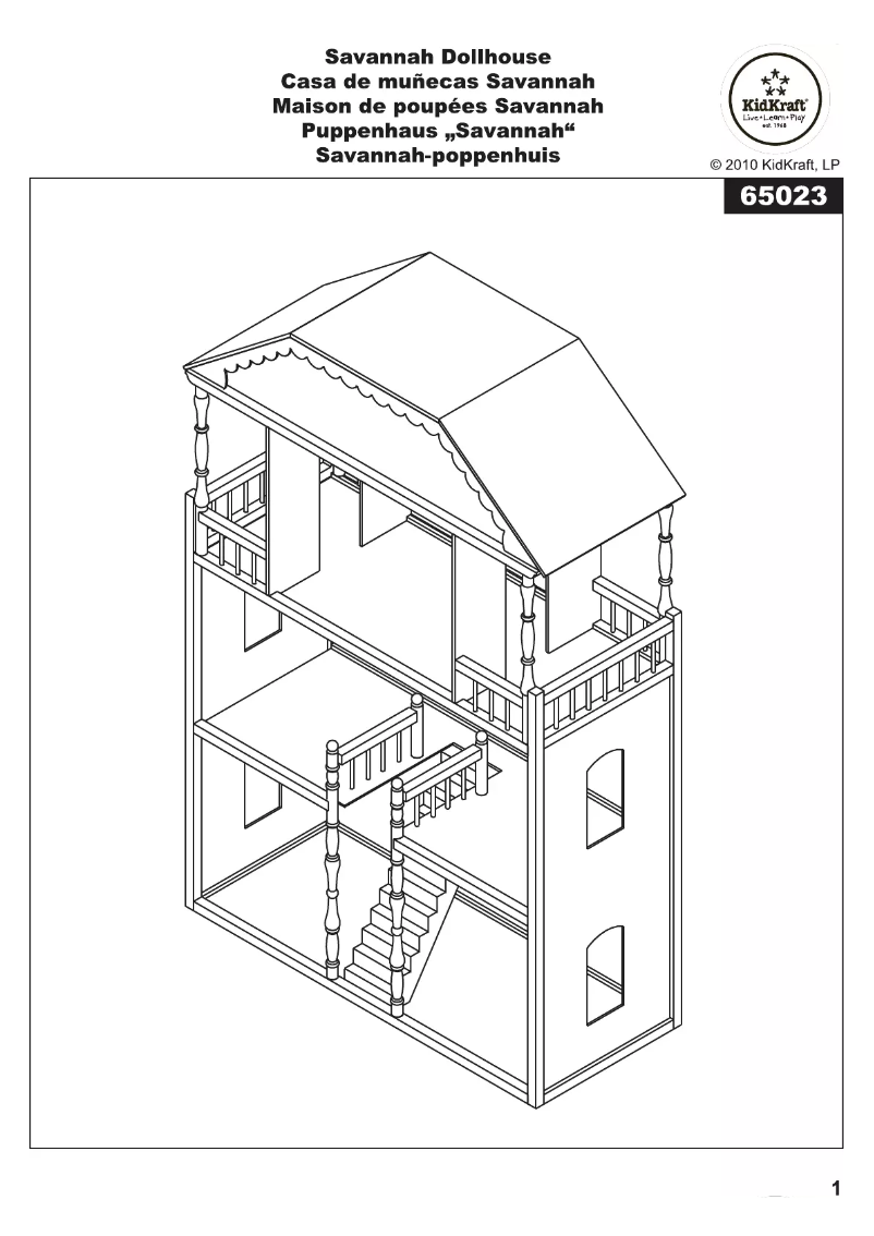 Imagen de la primera página del manual del dispositivo Savannah