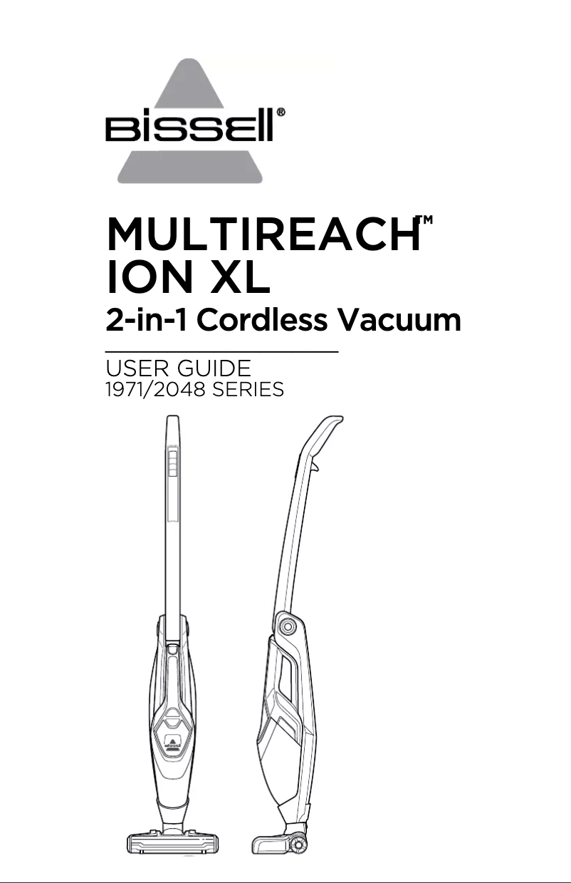 Imagen de la primera página del manual del dispositivo MultiReach Ion XL 18V 2048N