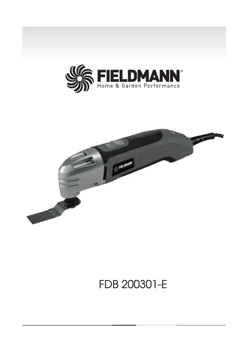 Imagen de la primera página del manual del dispositivo FDB 200301-E