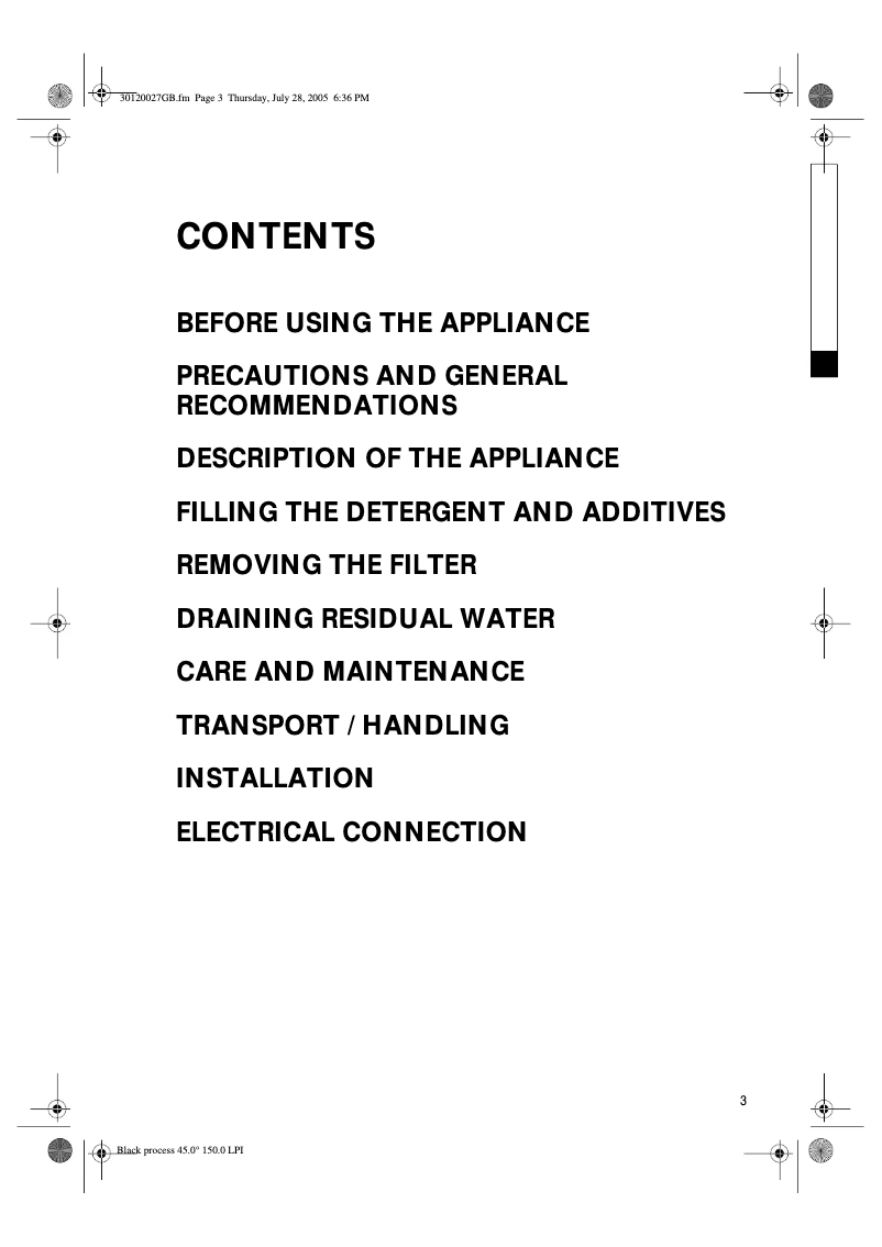 Imagen de la primera página del manual del dispositivo AWG 550/S