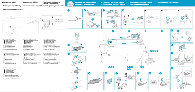 Página 1 del manual Manual de usuario Brother CE7070PRW