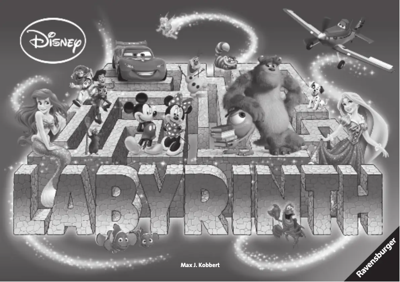 Imagen de la primera página del manual del dispositivo Disney Labyrinth