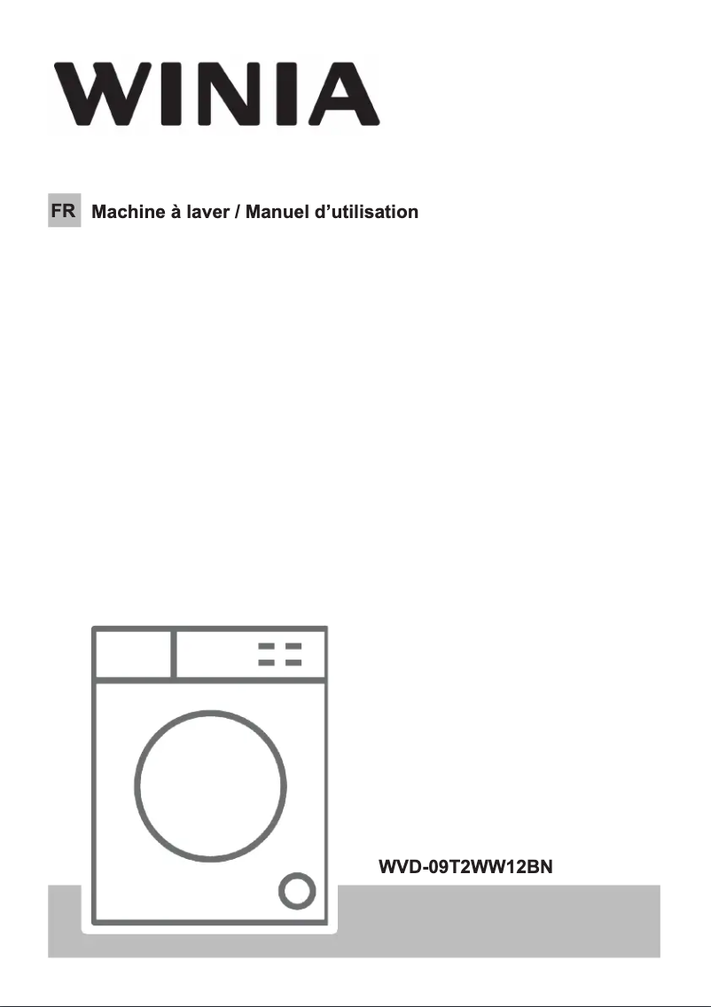Página 1 del manual Manual de usuario Winia WVD-09T2WW12BN