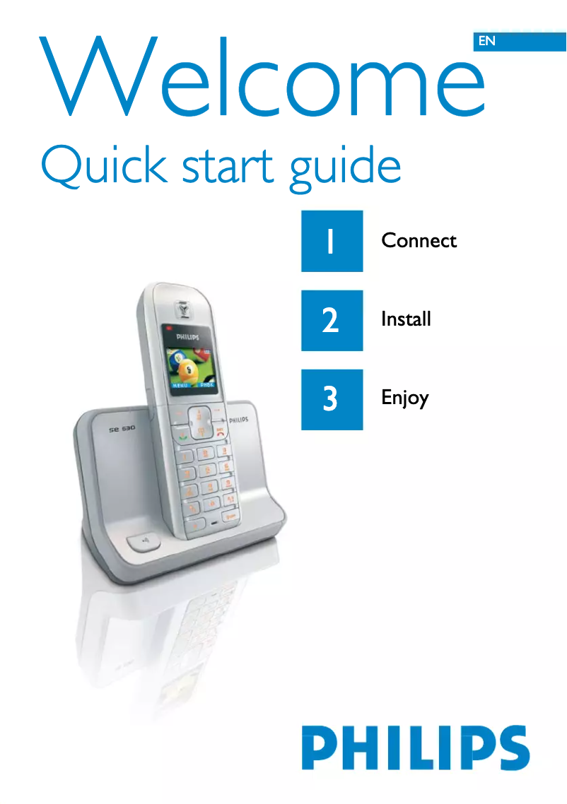 Imagen de la primera página del manual del dispositivo SE6352S
