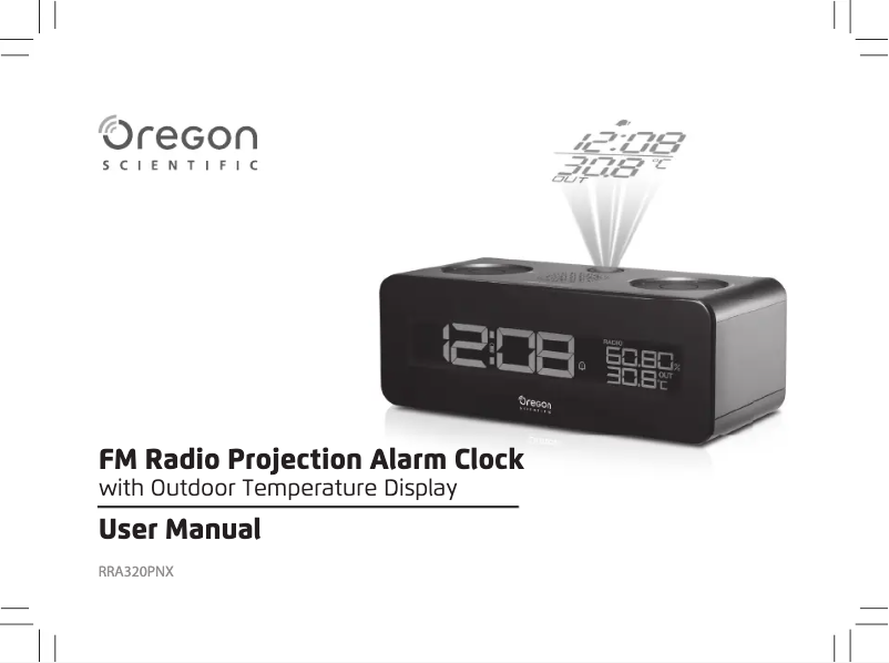 Imagen de la primera página del manual del dispositivo RRA320P