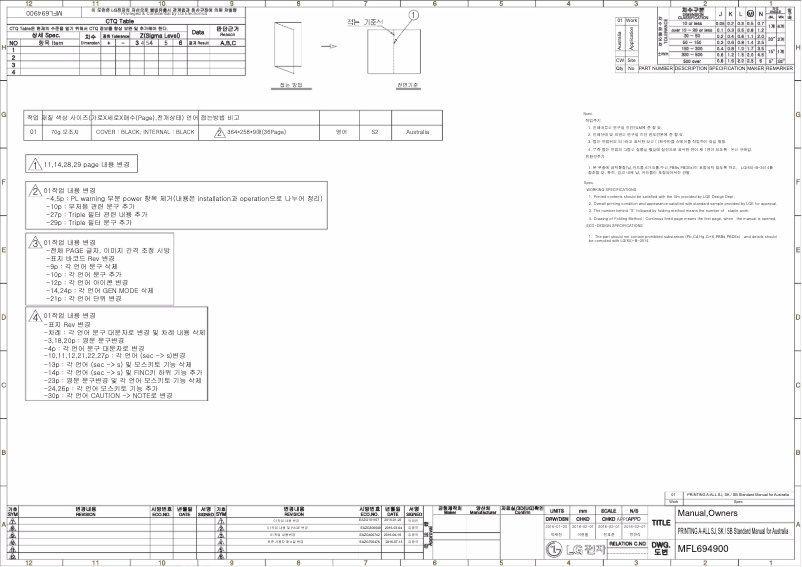 Página 1 del manual Manual de usuario LG M246KH