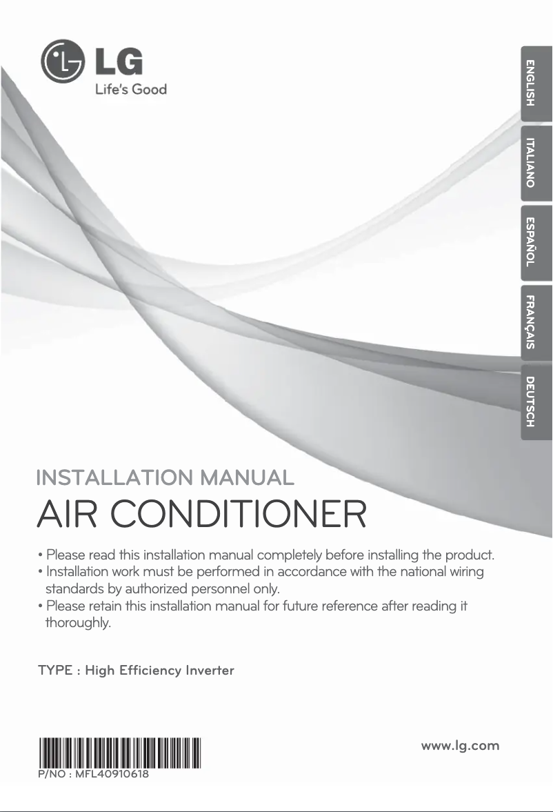 Página 1 del manual Manual de usuario LG UU36WH