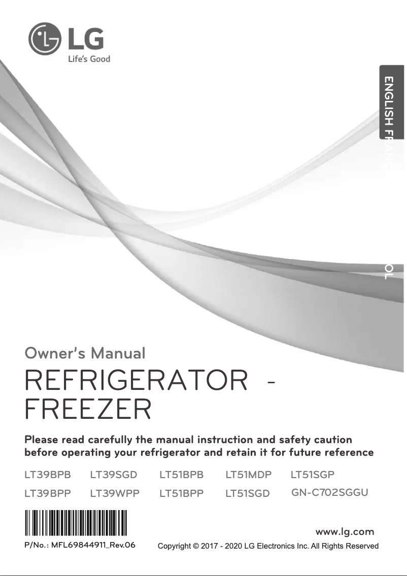 Página nº 1 - Manual de usuario LG LT39BPP