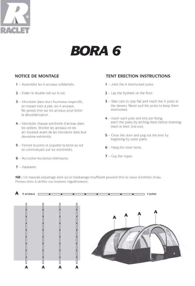 Imagen de la primera página del manual del dispositivo Bora 6