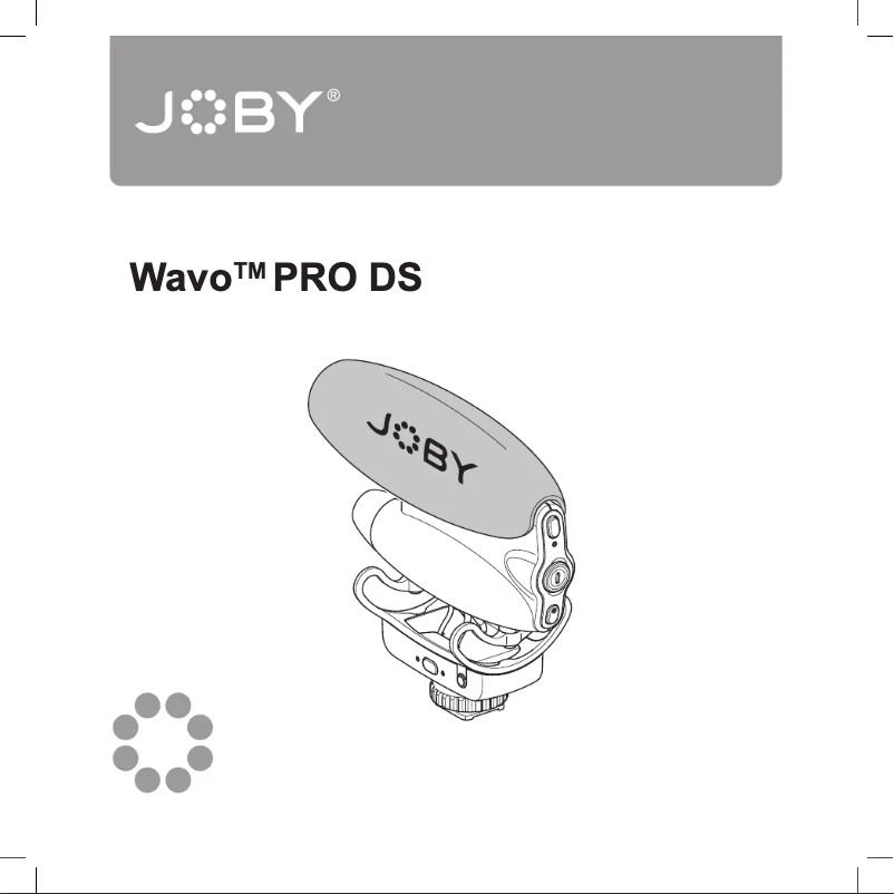 Página 1 del manual Manual de usuario Joby Wave Pro DS